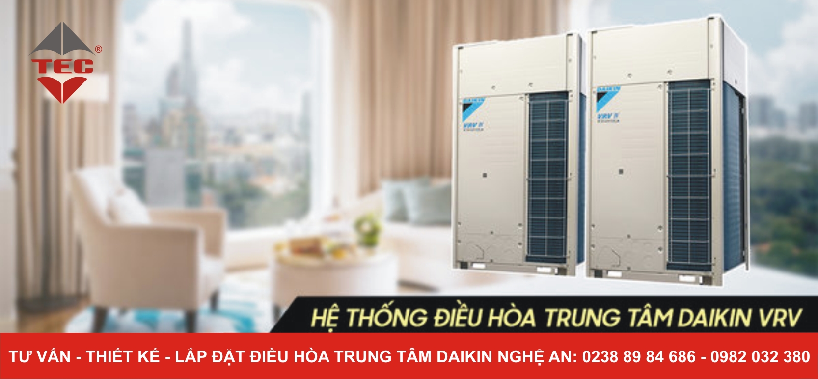 Điều hòa trung tâm Daikin nghệ An